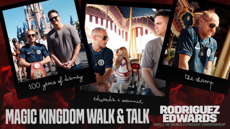Sunny Edwards Meets Chris Mannix At Disney To Talk All Things Bam Rodriguez