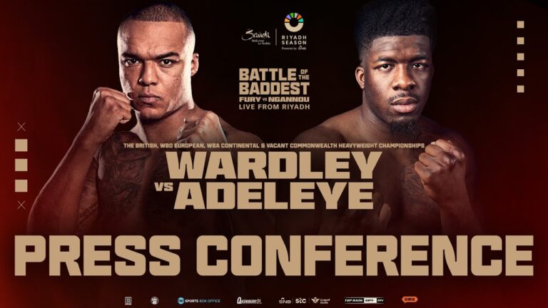 LIVE PRESS CONFERENCE! Fabio Wardley vs David Adeleye | Battle of the Baddest