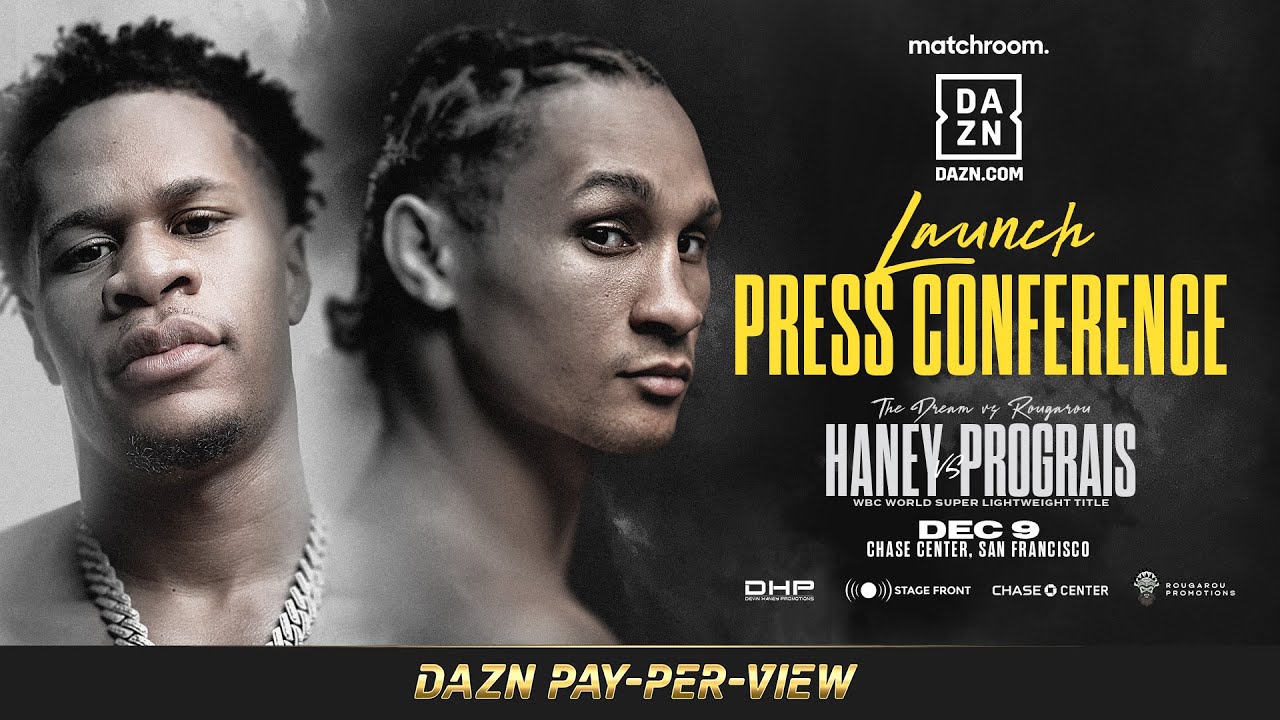 Devin Haney vs Regis Prograis: Launch Press Conference