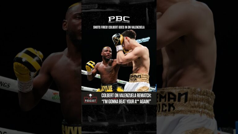 Chris Colbert GOES IN on Jose Valenzuela!