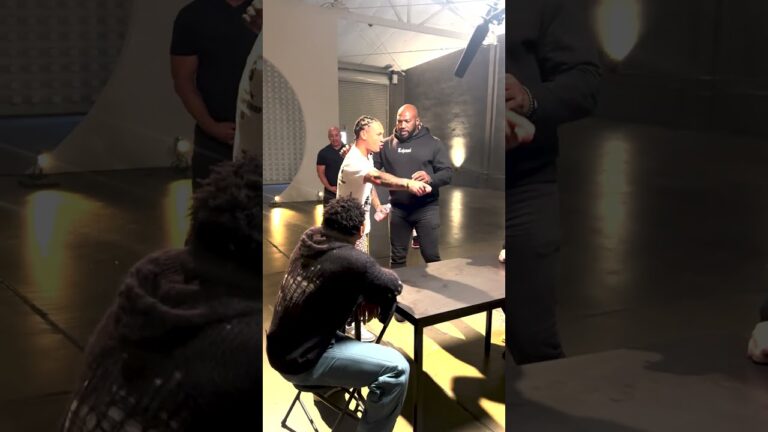 WORDS EXCHANGED 🍿 Regis Prograis Interrupts Devin Haney Interview After Being Made To Wait