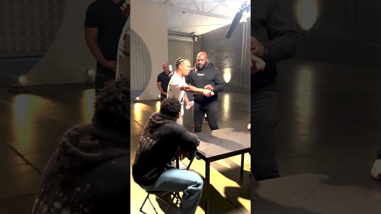 WORDS EXCHANGED 🍿 Regis Prograis Interrupts Devin Haney Interview After Being Made To Wait