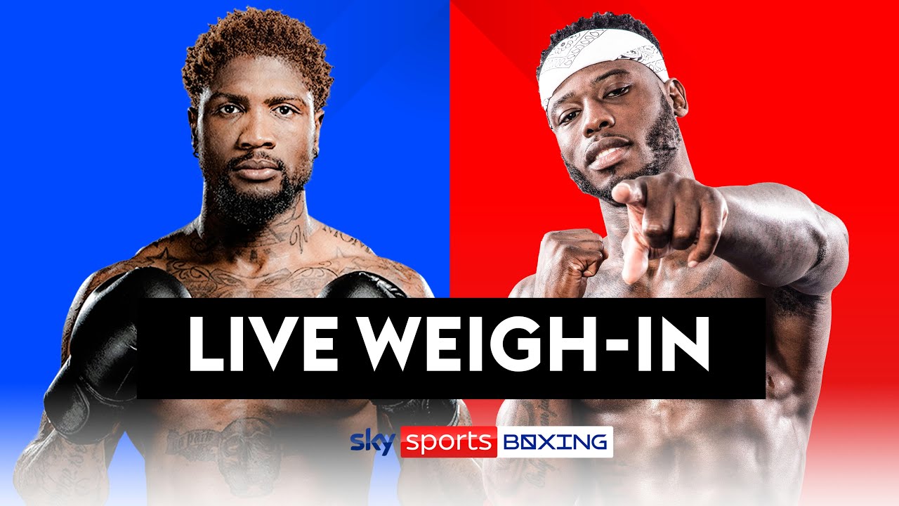 LIVE WEIGH-IN! | Mikael Lawal vs Isaac Chamberlain