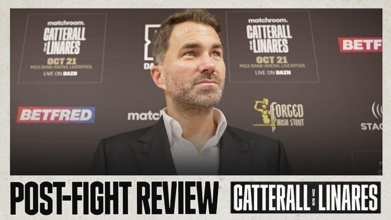 "We'll Try To Make Jack Catterall vs Josh Taylor 2 Next" – Eddie Hearn