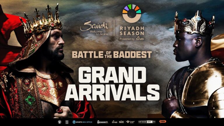 Tyson Fury vs Francis Ngannou Grand Arrivals LIVE | Riyadh Season