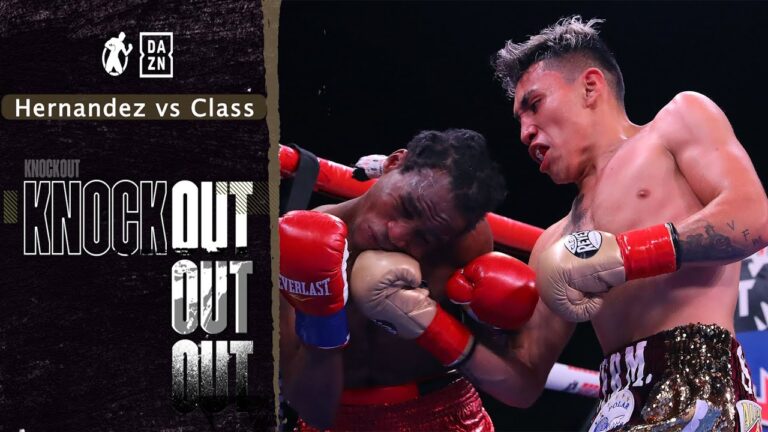 KO | Rocky Hernandez vs Ibrahim Class! Rocky Hernandez Impresses In His US and Golden Boy Debut!