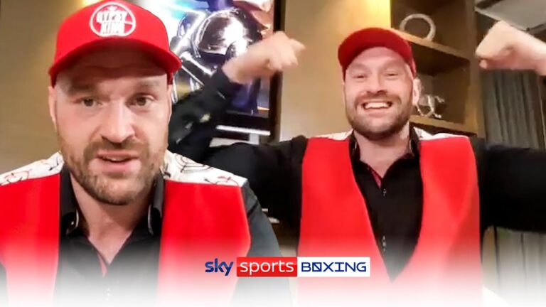 "DOUBLE PAY DAY, GET UP! 💰 | Tyson Fury calls for Usyk fight on December 23