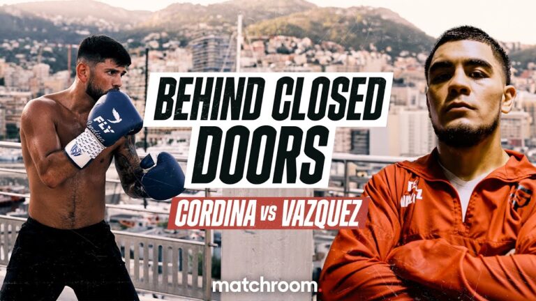 Behind Closed Doors: Joe Cordina vs Edward Vazquez (Pre Fight Feature)