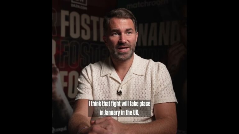 "I Think Eubank vs Benn Takes Place In January"- Eddie Hearn