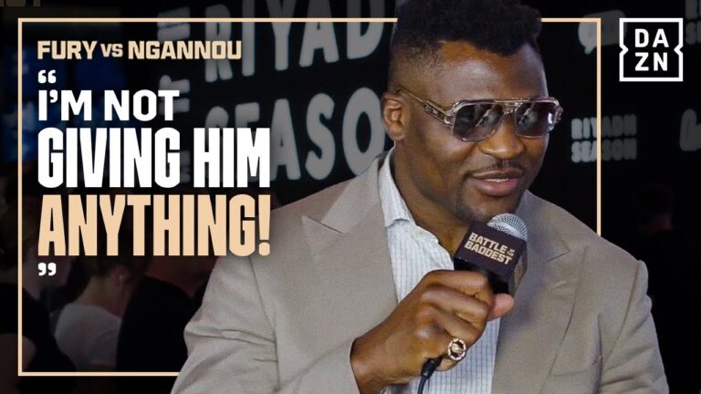 Francis Ngannou: What Pressure? I'm Living The Dream!