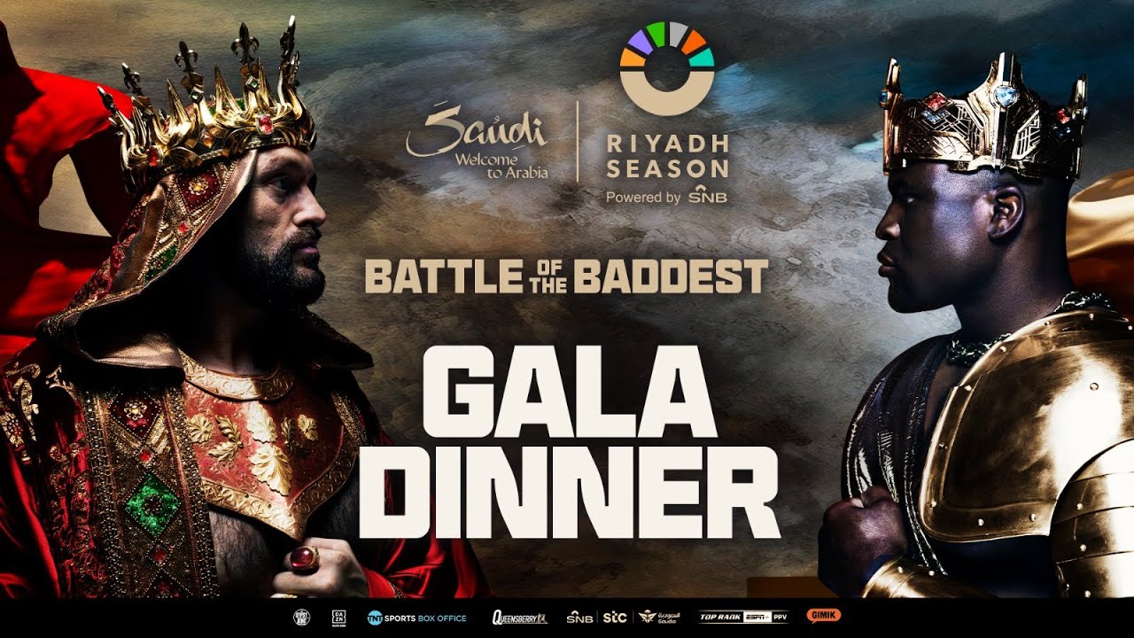 Live Fury-Ngannou Gala Dinner! VIPs including Mike Tyson, Lennox Lewis and more!