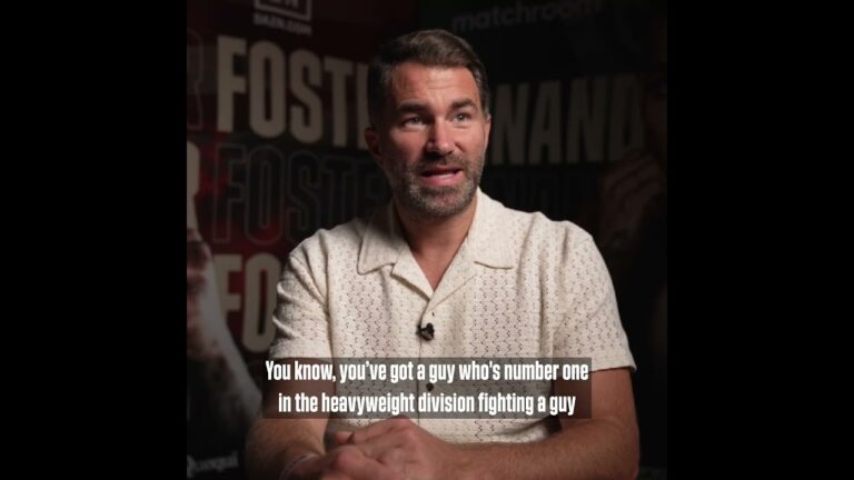 Eddie Hearn's Thoughts On Tyson Fury Vs Francis Ngannou