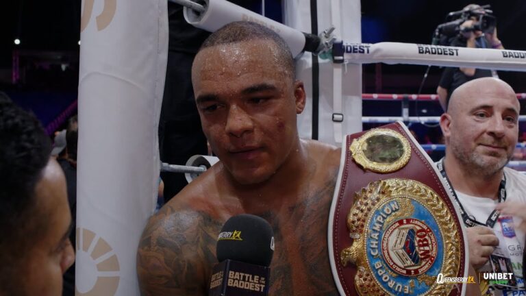 â€œIâ€™m the next up and coming heavyweight!â€ – Fabio Wardley reacts to David Adeleye stoppage