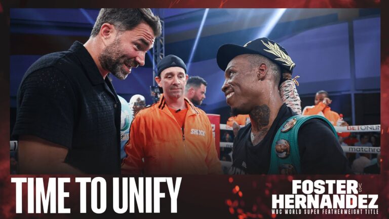 "Cordina Or Vazquez Next!"- O'Shaquie Foster KO's Rocky Hernandez