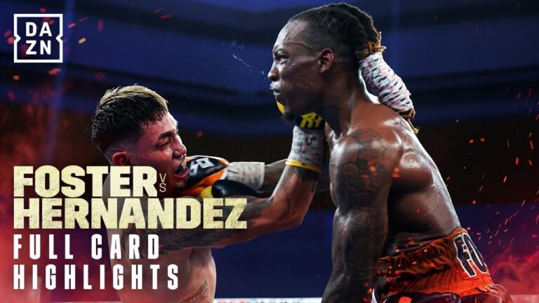 Full Card Highlights | O'Shaquie Foster vs. Eduardo Hernandez