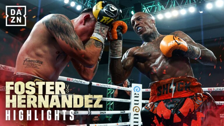 FINAL ROUND FINISH | O'Shaquie Foster vs. Eduardo Hernandez Fight Highlights