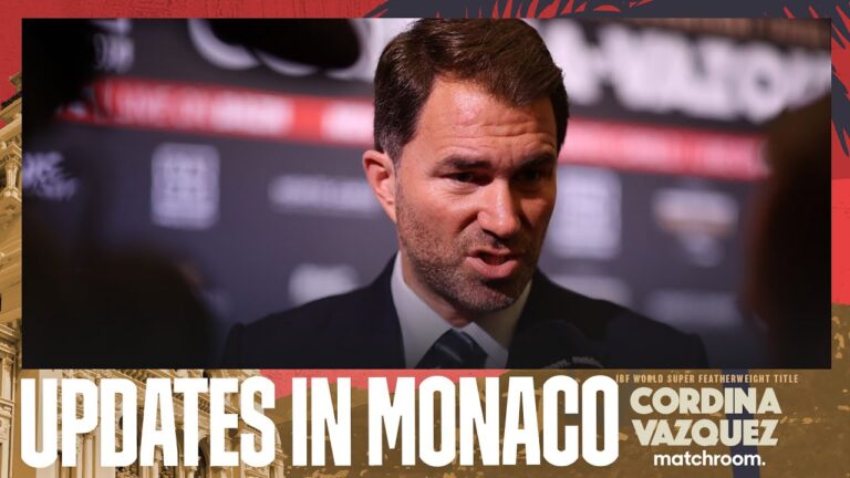 â€œItâ€™s VERY Closeâ€ – Eddie Hearn On Eubank-Benn, Ngannou Talks, Cordina-Vazquez