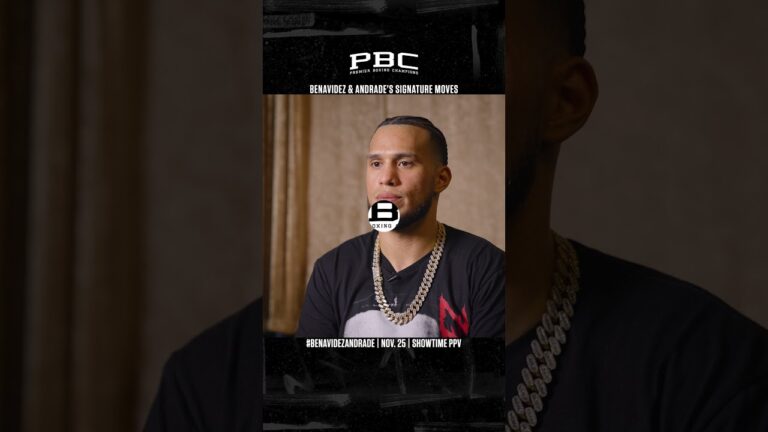 David Benavidez & Demetrius Andrade Size Up Each Other's Signature Moves