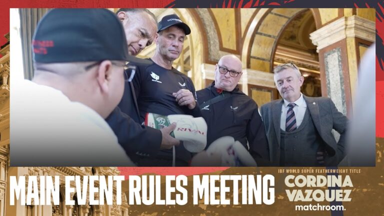 Joe Cordina vs Edward Vazquez Glove Selection 🥊