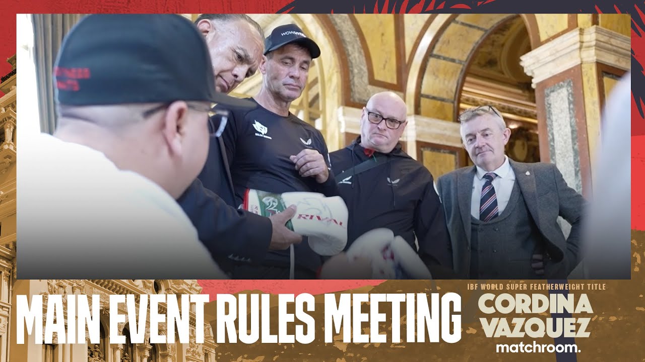 Joe Cordina vs Edward Vazquez Glove Selection 🥊