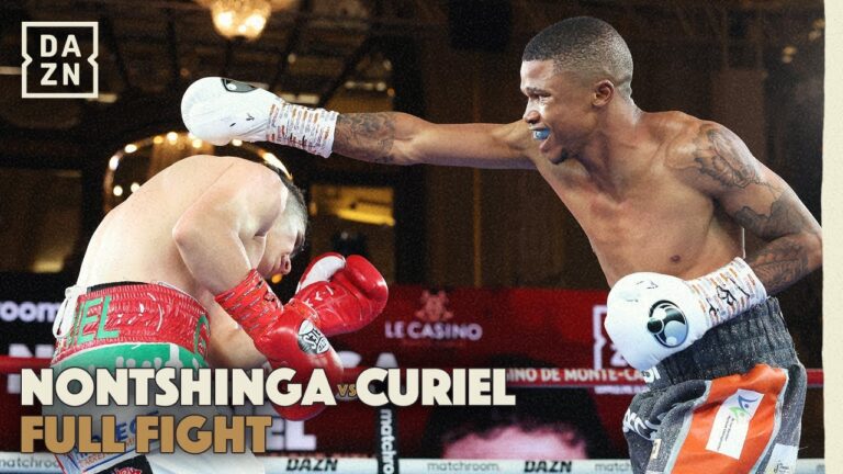 THAT CURIEL KO 😱 | Nontshinga vs. Curiel | Fight Highlights