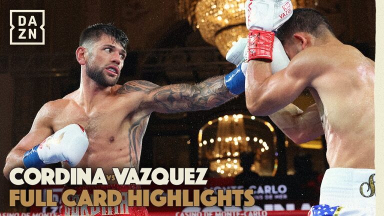 Cordina vs. Vazquez | Full Card Highlights
