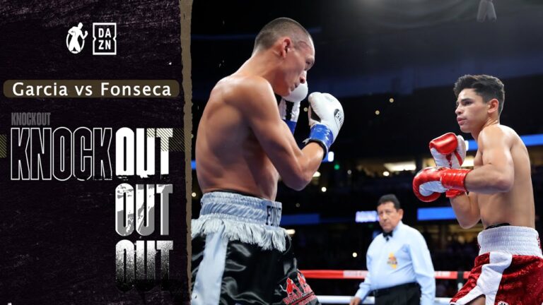 KO | Ryan Garcia vs Francisco Fonseca! King Ryan FLATTENS Fonseca! Coming Off Big Win Over Duno!