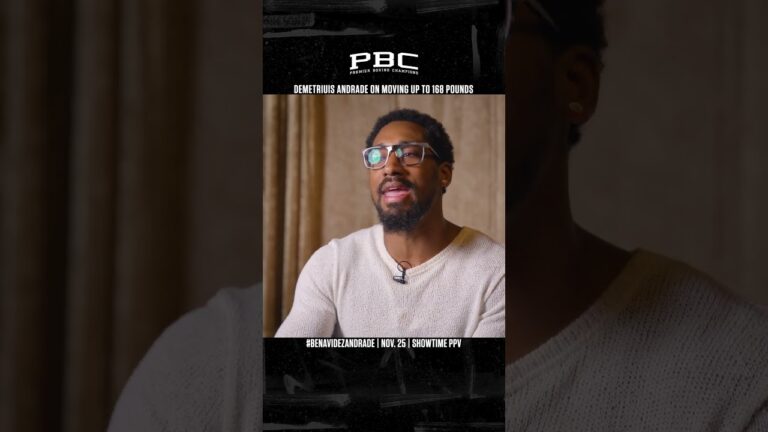 Demetrius Andrade on Fighting Davide Benavidez at 168 Pounds | "It's Now or Never!"