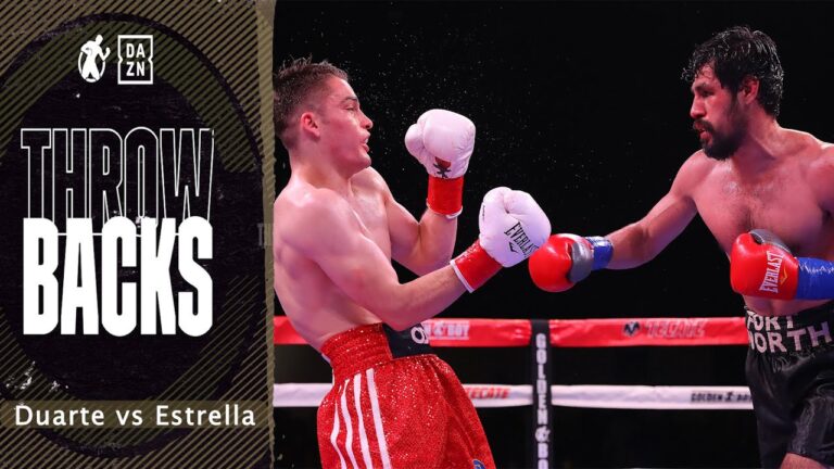 Throwbacks | Oscar Duarte vs Adrian Estrella! A Close Battle Between Power Puncher and A Boxer!