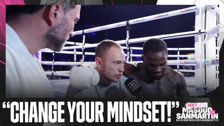 Ishmael Davis Reacts To Mackenzie Win With Sunny Edwards & Eddie Hearn