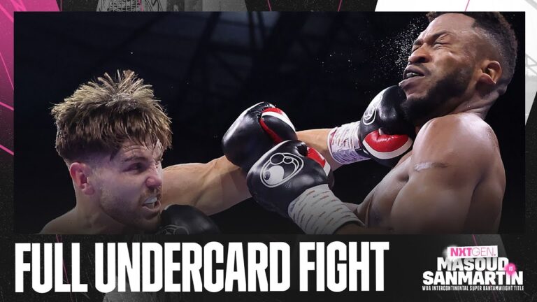 Ben Rees Vs Sadaam Caetano (Masoud Vs Sanmartin Card)