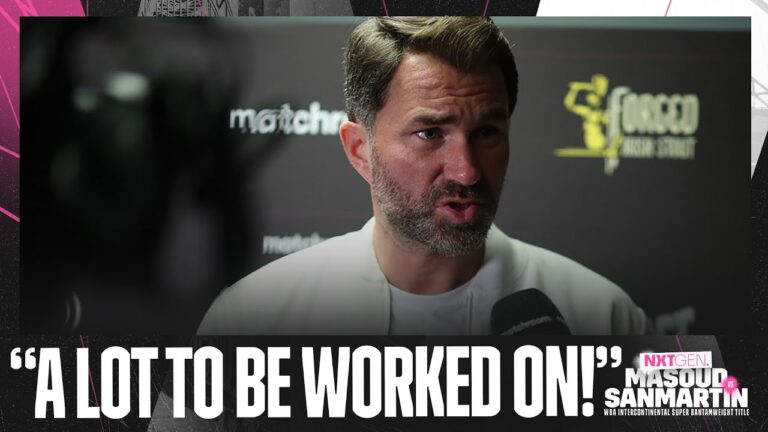 "It Sounds Very Exciting" – Eddie Hearn On Dec 23 Talks & NXTGEN Recap