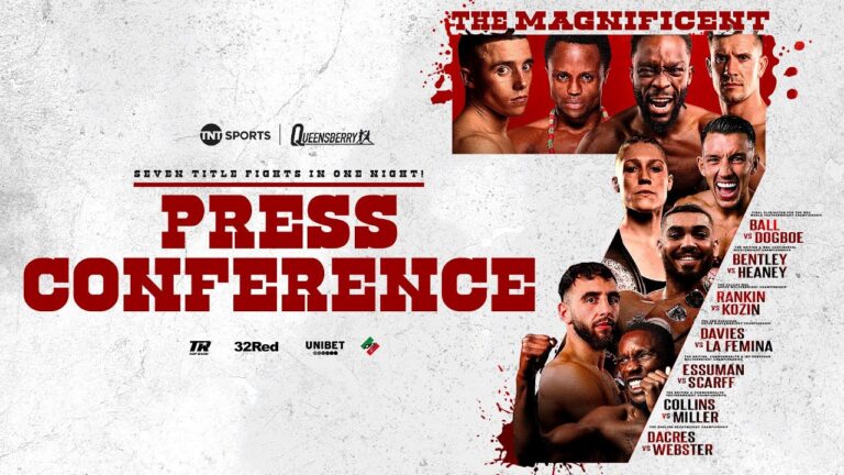 LIVE PRESS CONFERENCE! Magnificent 7, Nick Ball, Denzel Bentley, Liam Davies & More!