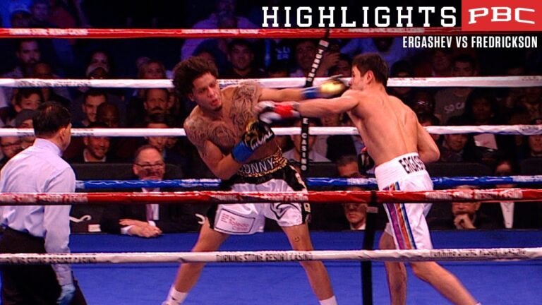 Ergashev TKO's Fredrickson in RD3 | Matias vs Ergashev: November 25, 2023 – PBC on Showtime