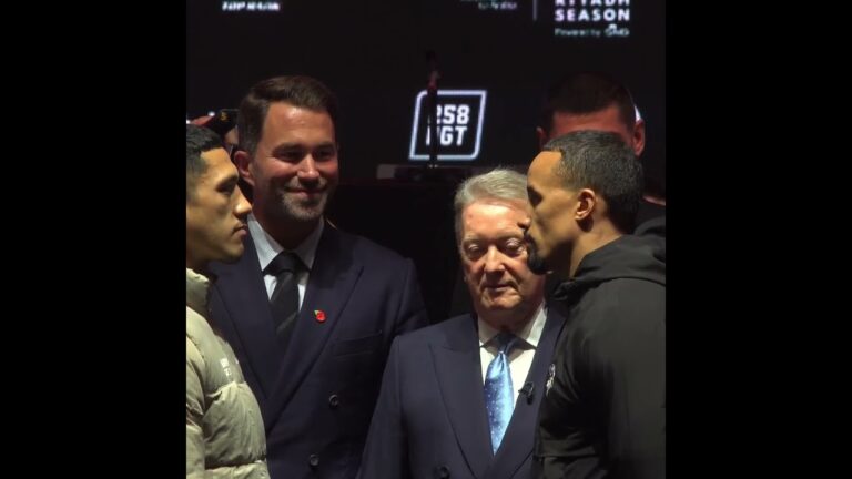 First Face Off 👀 Jai Opetaia Vs Ellis Zorro