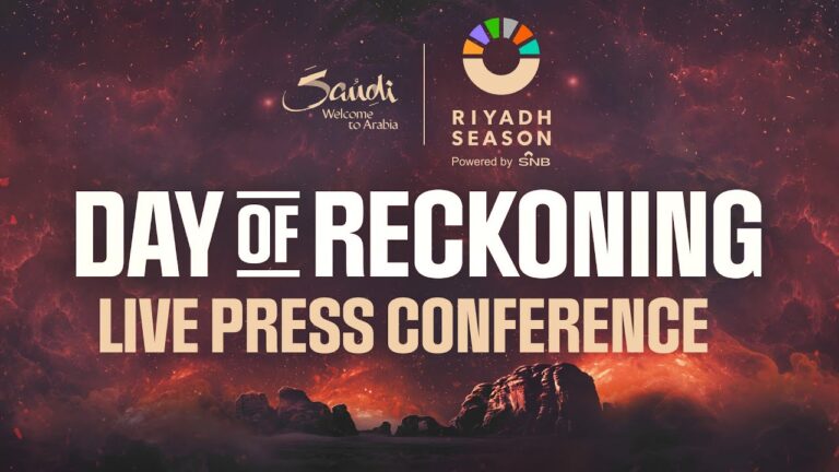 Anthony Joshua & Deontay Wilder Press Conference LIVE | Day Of Reckoning Announced | Riyadh Season
