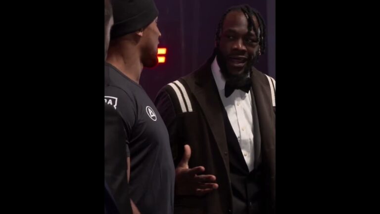 👀 Anthony Joshua x Deontay Wilder 🤝