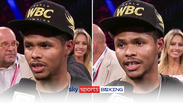 "I had a BAD performance tonight!" ❌ | Shakur Stevenson reacts to win over De Los Santos