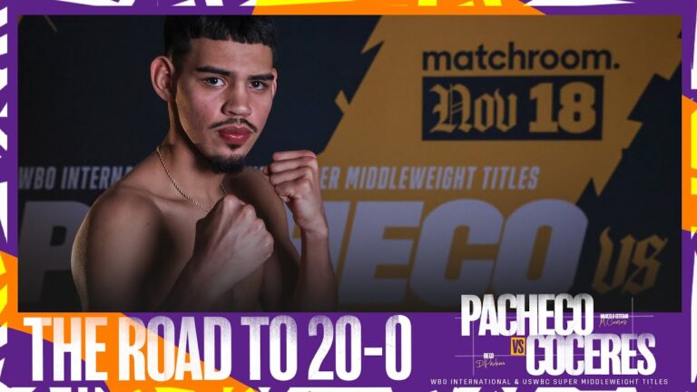 "This Is Only The Start!" – 168 Star Diego Pacheco Steps Up Vs Coceres