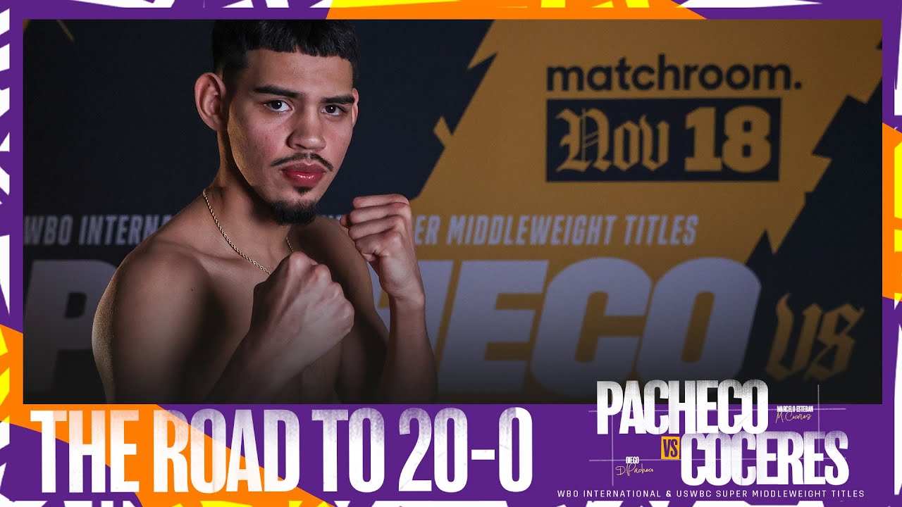 "This Is Only The Start!" – 168 Star Diego Pacheco Steps Up Vs Coceres