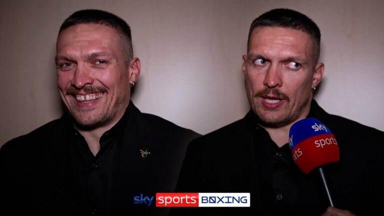 "I'm already in Fury's head!" 😱 | Oleksandr Usyk REACTS to Tyson Fury fight announcement