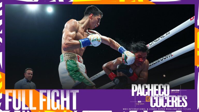 Criztec Bazaldua Vs Pedro Angel Cruz (Pacheco-Coceres Undercard)