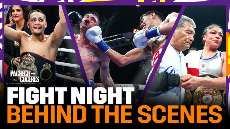 Fight Night: Diego Pacheco Vs Marcelo Coceres (Behind The Scenes)