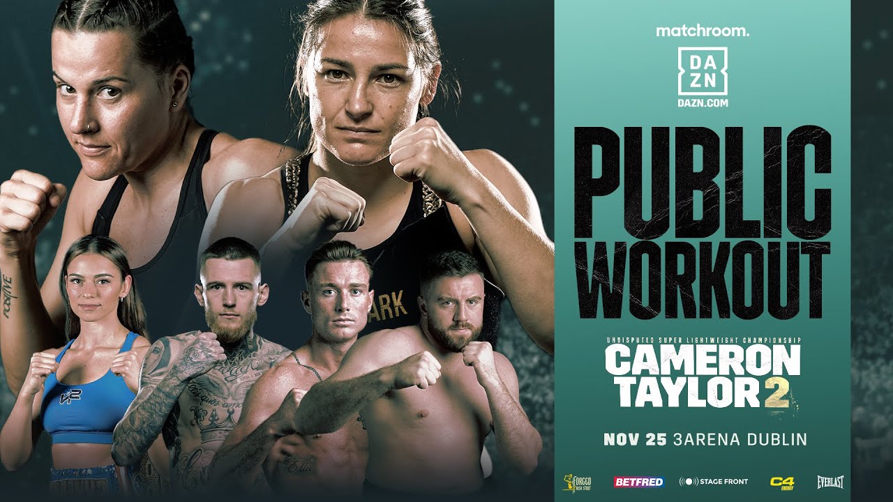 Chantelle Cameron Vs Katie Taylor 2 Plus Undercard Workout