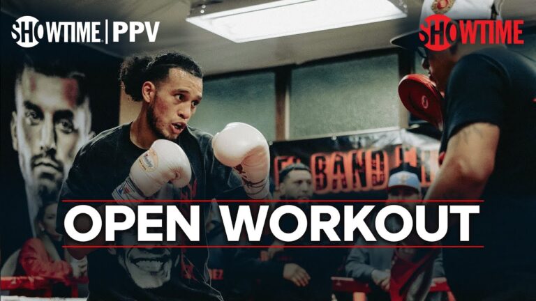 Benavidez vs. Andrade: Open Workout | November 25th on SHOWTIME PPV