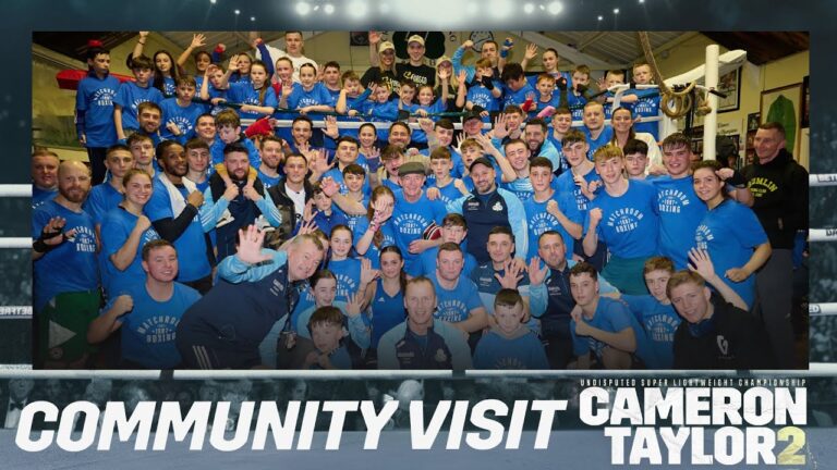 Matchroom In The Community: Crumlin Boxing Club, Dublin