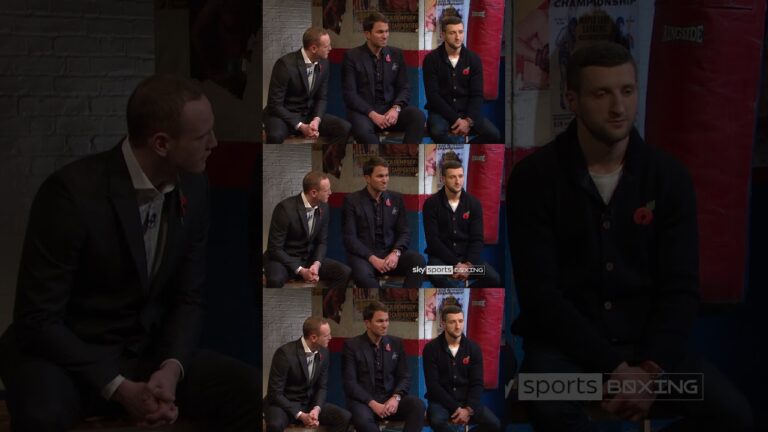 A CLASSIC Carl Froch vs George Groves moment 🍿