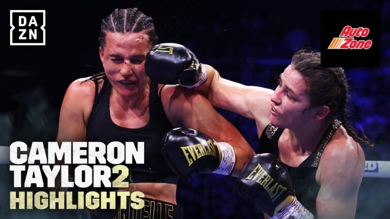 UNDISPUTED REMATCH | Chantelle Cameron vs. Katie Taylor 2 Fight Highlights