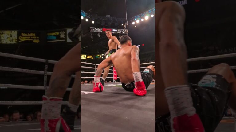 #VitoMielnickiJr drops Alexis Salazar 3x to win by KO in the opening round. #MielnickiJrSalaza