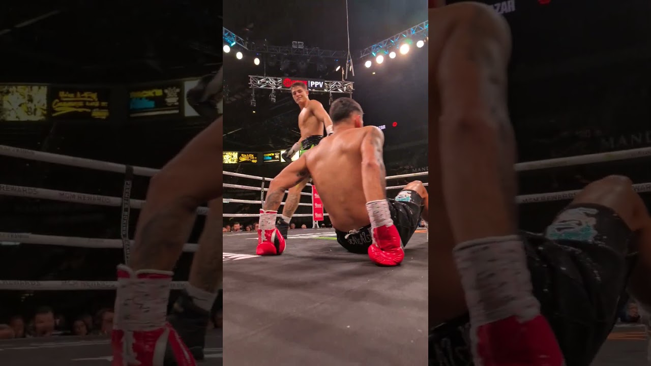 #VitoMielnickiJr drops Alexis Salazar 3x to win by KO in the opening round. #MielnickiJrSalaza